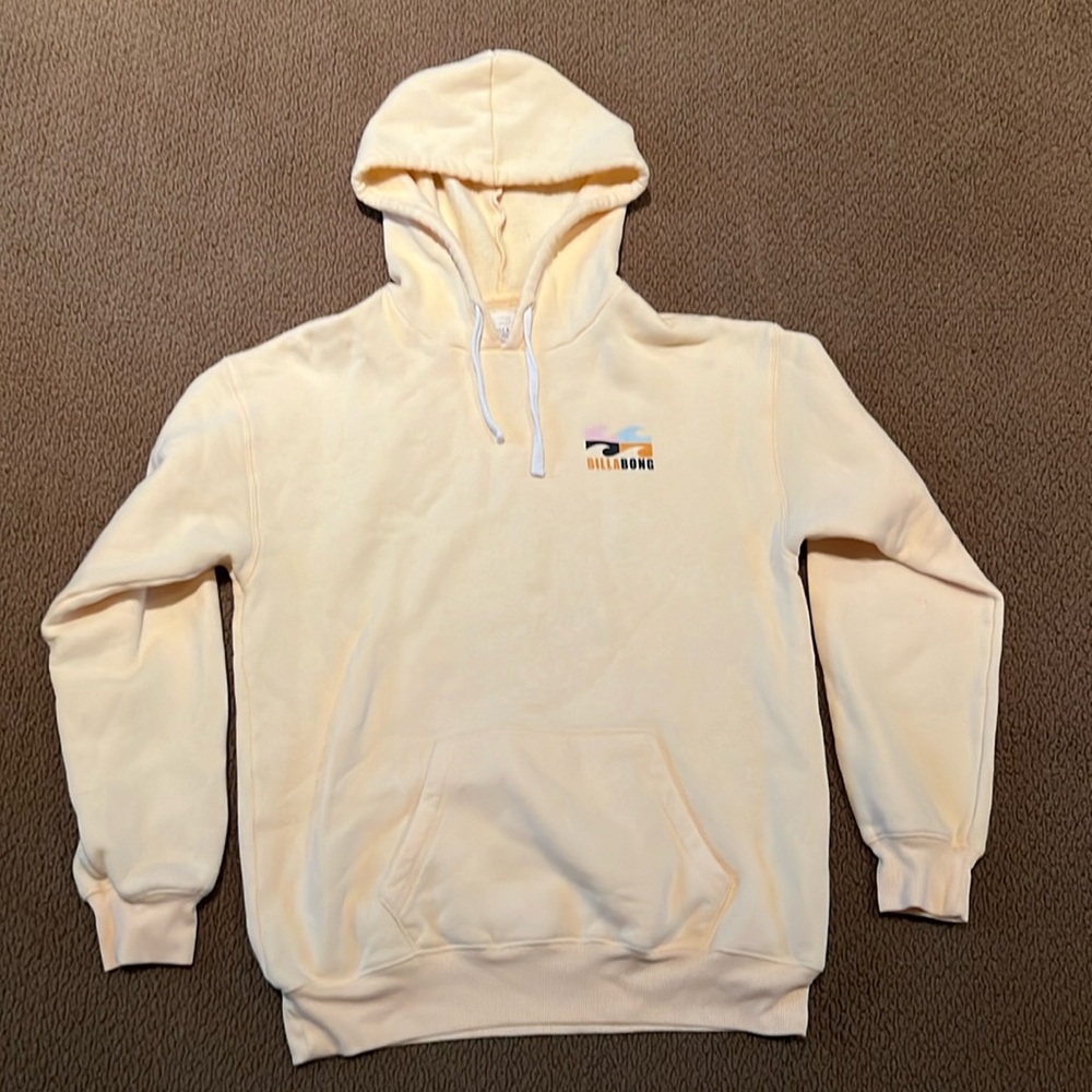 Yellow Billabong Hoodie (M)
